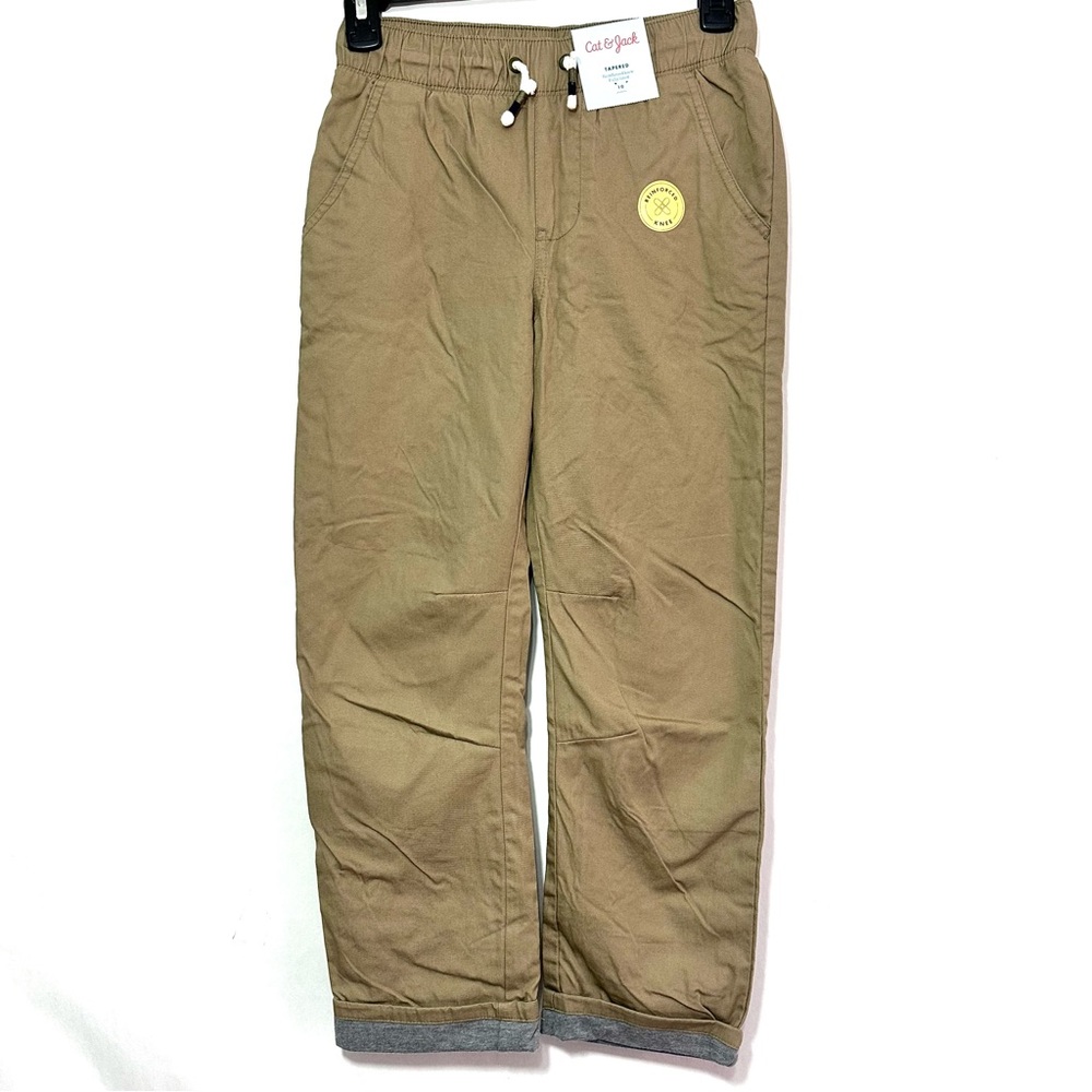 Cat & Jack Boys Tapered Reinforced Knee Pants NWT